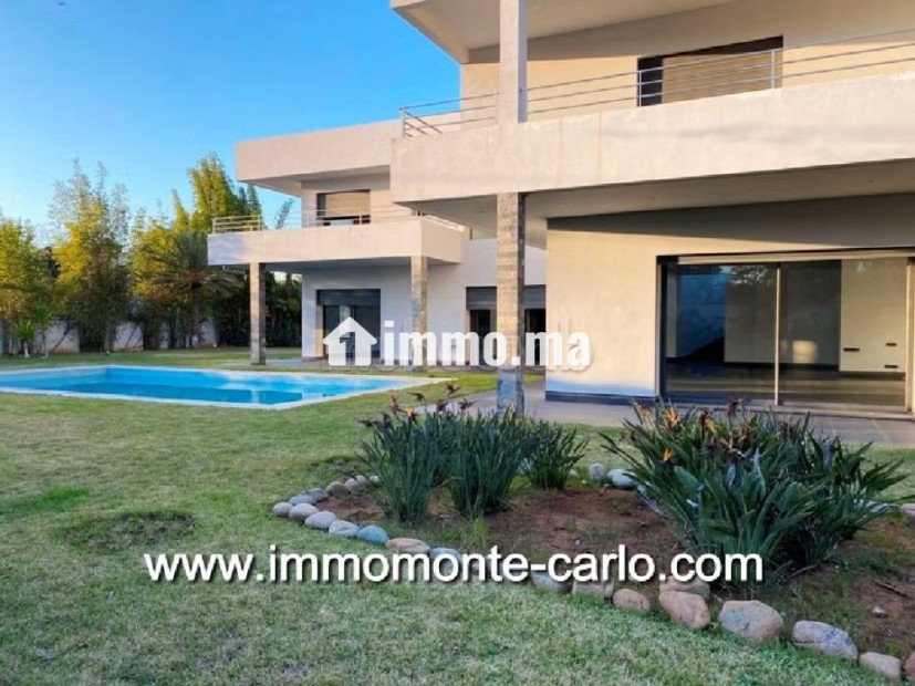 Location Villa neuve de luxe au quartier Souissi - Location Immobilier - Rabat - photo 2
