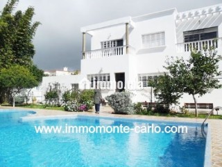 Location villa Rabat avec piscine à Rabat Souissi - Villa à louer - Rabat