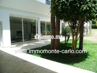 Superbe villa avec piscine à souissi Rabat - Villa à louer - Rabat