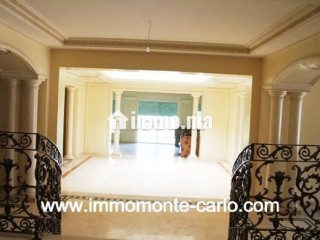 Location villa de prestige au quartier Souissi - Villa à louer - Rabat