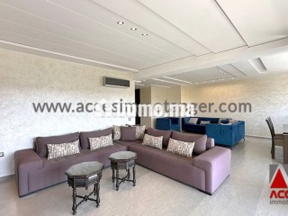 Appartement meublé avec vue spectaculaire - Appartement à louer - Tanger