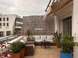 Appartement meublé sans vis à vis avec terrasse - Appartement à louer - Casablanca