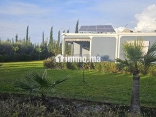 Vente ferme bien aménagée cadre paisible - Terrain à vendre - Settat