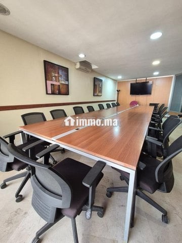 À louer Grand plateau de bureaux meublé et équipé - Location Immobilier - Rabat - photo 1