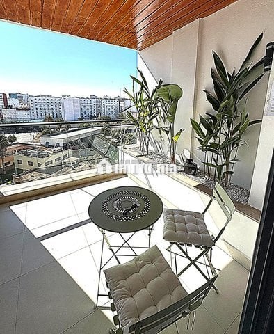 Superbe studio Neuf 57m2 Terrasse Garage Bourgogne - Location Immobilier - Casablanca - photo 8