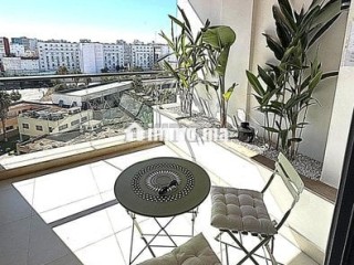 Superbe studio Neuf 57m2 Terrasse Garage Bourgogne - Appartement à louer - Casablanca