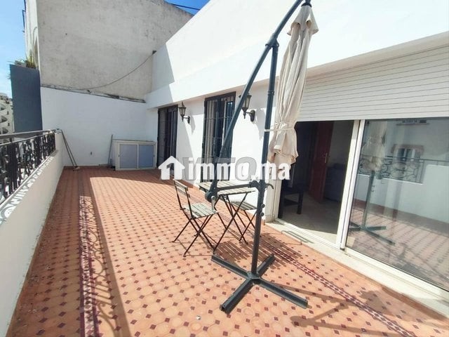 Studio terrasse meublé 76 m² Racine - Location Immobilier - Casablanca - photo 1