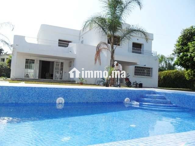 Villa avec chauffage et piscine à Souissi RABAT - Location Immobilier - Rabat - photo 1