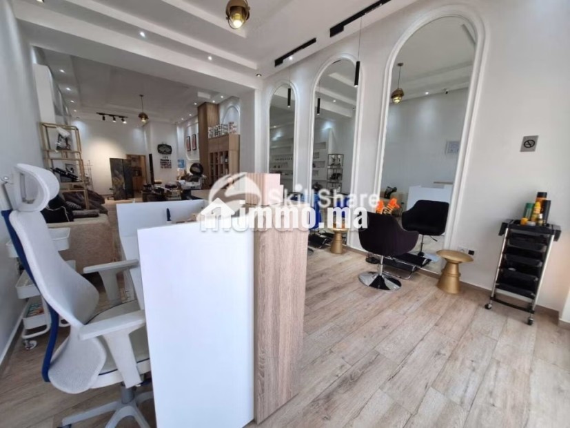 A VENDRE Local Salon de Coiffure à Ferme Bretonne - Vente Immobilier - Casablanca - photo 1