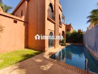 Garden city Villa sous loc autorisée - Villa à louer - Marrakech