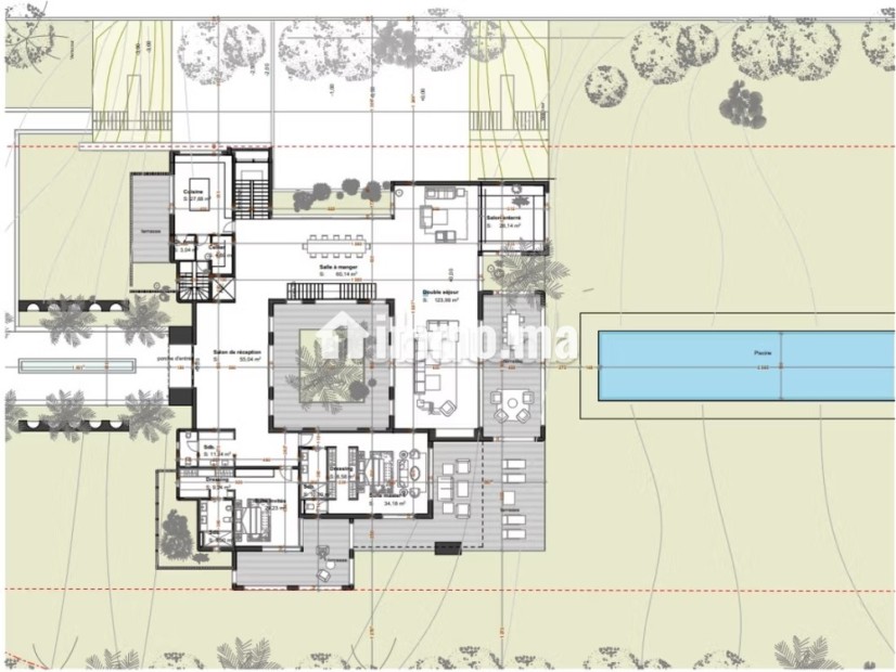 Circuit de la Palmeraie 1HA & permis de construire - Vente Immobilier - Marrakech - photo 4