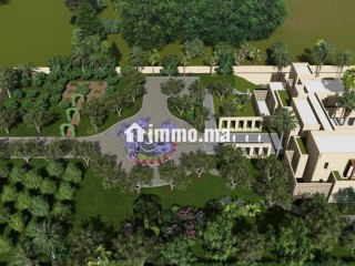 Circuit de la Palmeraie 1HA & permis de construire - Appartement à vendre - Marrakech