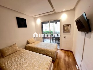 Location saisonnière à Agdal. 2 chambres confortables. Terrasse et ascenseur - Appartement à vendre - Marrakech