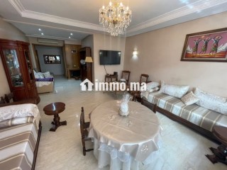 À abdelmoumen Apprt meublé 3 ch 140 m² - Appartement à louer - Casablanca