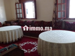 Location saisonnière à Borj. 4 pièces.
Salon Marocain, sécurité - Appartement à vendre - Essaouira