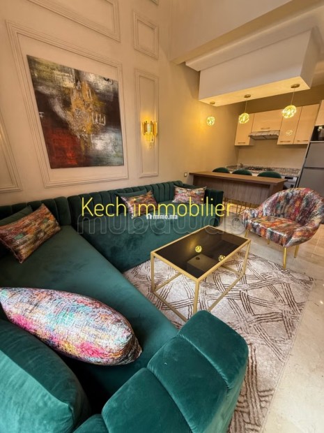Joli duplex 1 chambre meublé Neuf piscine à vendre - Vente Immobilier - Marrakech - photo 2