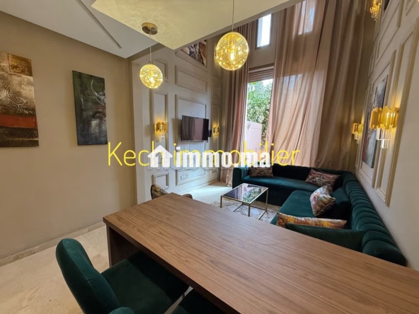 Joli duplex 1 chambre meublé Neuf piscine à vendre - Vente Immobilier - Marrakech - photo 3