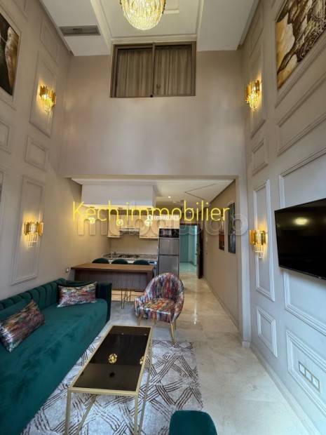 Joli duplex 1 chambre meublé Neuf piscine à vendre - Vente Immobilier - Marrakech - photo 5