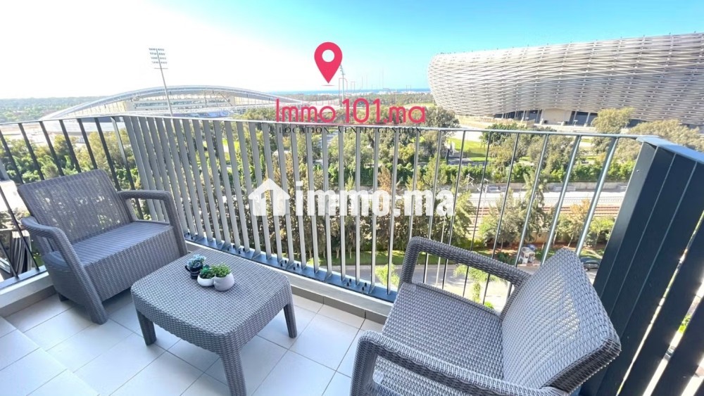 Location appartement meublé à Prestigia – Hay Riad - Location Immobilier - Rabat - photo 1