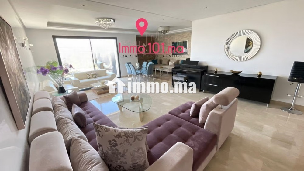 Location appartement meublé à Prestigia – Hay Riad - Location Immobilier - Rabat - photo 3