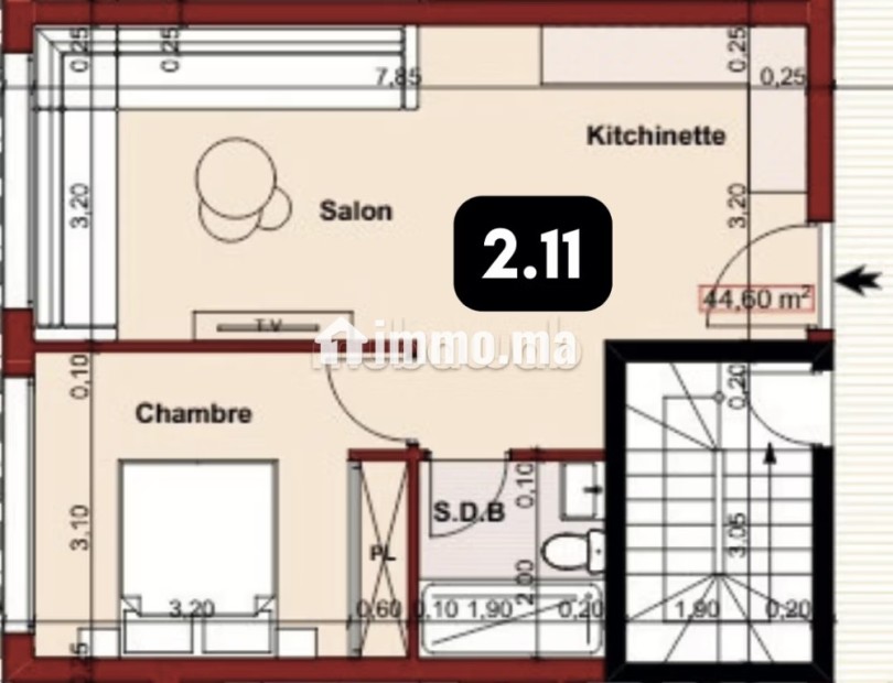 Projet haut standing avec piscine Route de Casa - Vente Immobilier - Marrakech - photo 4