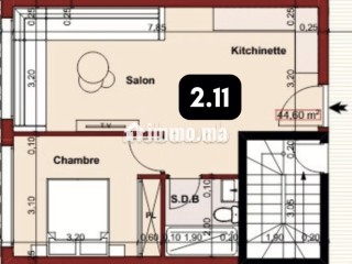 Projet haut standing avec piscine Route de Casa - Appartement à vendre - Marrakech