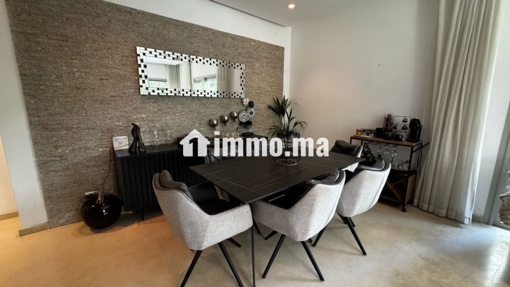 À Louer – Appartement 3 Chambres Meublé en Rez de Jardin – Résidence Fermée - Location Immobilier - Casablanca - photo 5