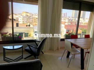 Location d'un appartement à Gauthier. 3 chambres. Meublé - Appartement à louer - Casablanca