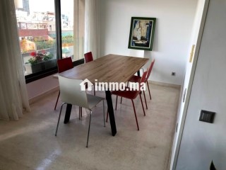 Location d'un appartement à Gauthier. 3 chambres. Meublé - Appartement à louer - Casablanca
