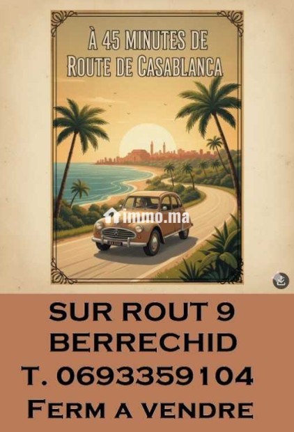 FERME A VENDRE - Vente Immobilier - Berrechid - photo 1