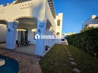 Location villa de luxe à Dar Bouazza. 4 chambres. Porte blindée et parabole - Villa à louer - Dar Bouazza