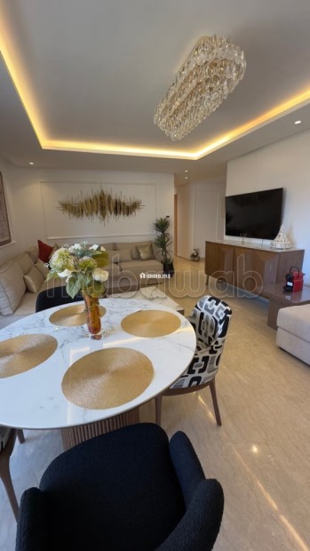 Très bel appartement en location à Hay Al Rajaa Fillah. 4 pièces confortables. Bien meublé - Location Immobilier - Rabat - photo 6
