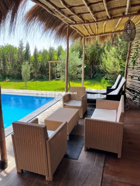 Location saisonnière villa de luxe à Ghazoua.
Surface totale 800 m².
Porte blindée et parabole - Vente Immobilier - Essaouira - photo 3