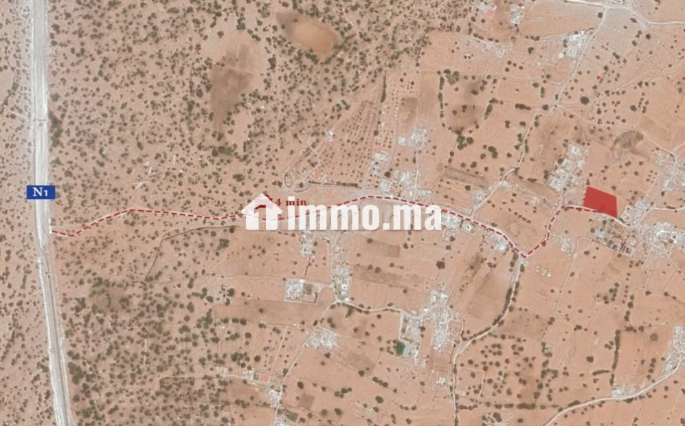 Terrain à Vendre Cme Sidi Kaouki 18km d Essaouira - Vente Immobilier - Essaouira - photo 2