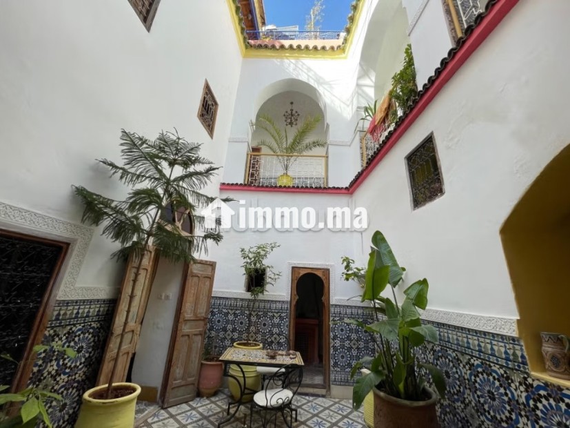 Vente riad renover de 160m² hab à mouassine - Vente Immobilier - Marrakech - photo 1