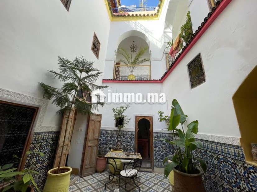 Vente riad renover de 160m² hab à mouassine - Vente Immobilier - Marrakech - photo 5