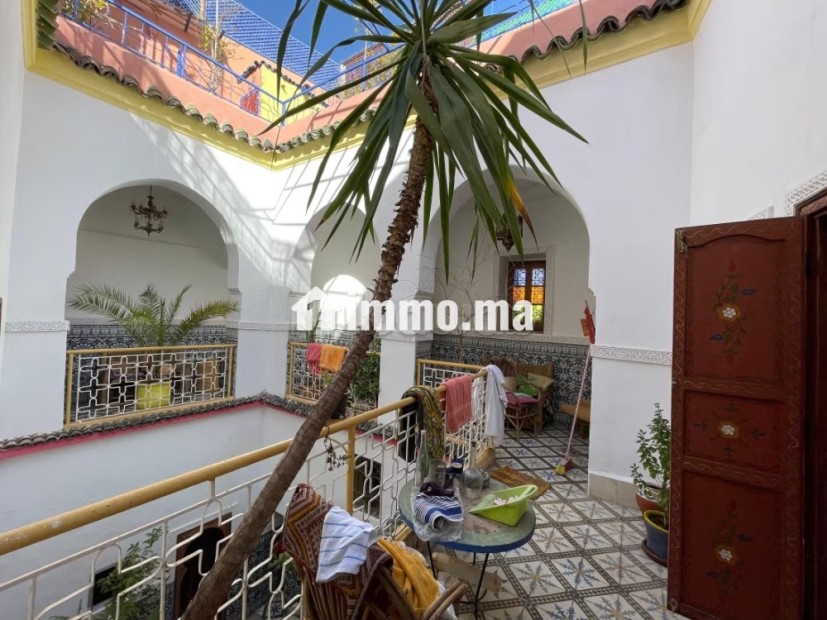 Vente riad renover de 160m² hab à mouassine - Vente Immobilier - Marrakech - photo 6