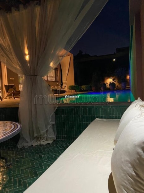 Villa de charme à loué à Targa 500m² avec piscine - Location Immobilier - Marrakech - photo 2