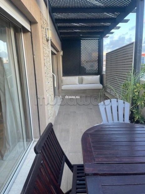 Appt meublé moderne avec terrasse – Dernier étage - Location Immobilier - Casablanca - photo 2
