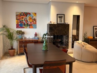 Location appartement meublé moderne avec terrasse a racine au dernier etage - Appartement à louer - Casablanca