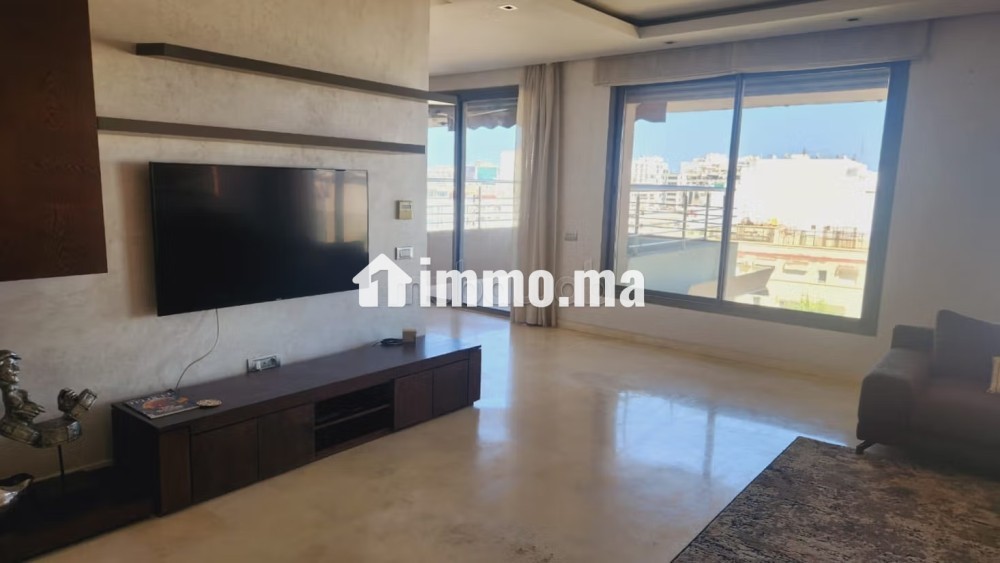 Superbe appartement vide avec terrasse louer – Gauthier - Location Immobilier - Casablanca - photo 1
