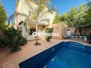Magnifique villa spacieuse à Targa avec piscine - Villa à louer - Marrakech