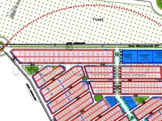 Lot terrain 301 M pour villa 3 min Nouveau Marjane - Villa à vendre - Kenitra