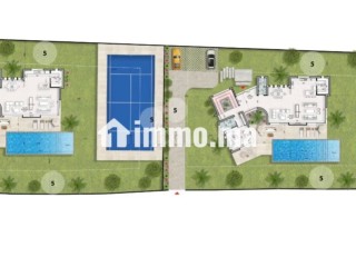 Terrain avec projet de construction de 2 villas - Villa à vendre - Marrakech