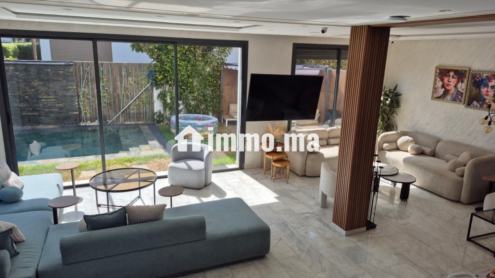 Villa d'angle résidence fermée sur Tamaris - Vente Immobilier - Dar Bouazza - photo 5