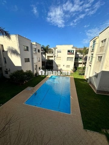 AGRÉABLE APPARTEMENT MEUBLE PISCINE ET GARAGE - Location Immobilier - Temara - photo 2
