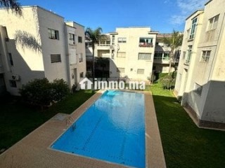 AGRÉABLE APPARTEMENT MEUBLE PISCINE ET GARAGE - Appartement à louer - Temara