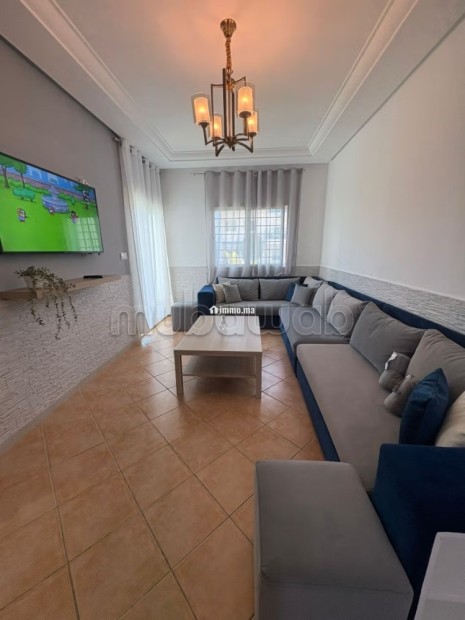 Location d'un appartement à M'Diq. 2 chambres. Système de parabole et résidence sécurisée - Vente Immobilier - Mdiq - photo 1