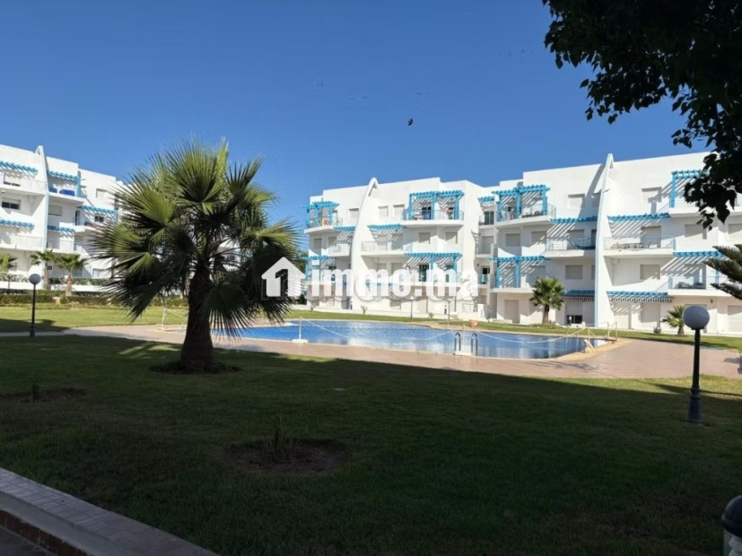 Location d'un appartement à M'Diq. 2 chambres. Système de parabole et résidence sécurisée - Vente Immobilier - Mdiq - photo 7