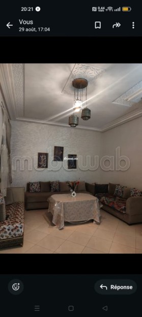 Location d'un appartement à Hamria. 2 pièces confortables. Salon traditionnel, antenne parabolique générale - Vente Immobilier - Meknes - photo 1
